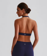 EcoLuxe Halter Sports Bra ELWX020-N - LomanRay Active